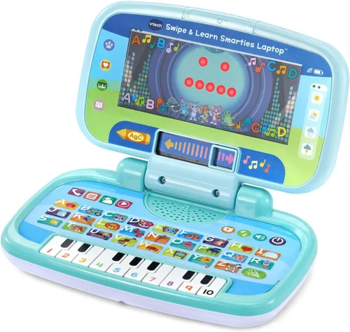 Vista 14 de VTech Laptop de Aprendizaje Inteligente Smarties, Azul