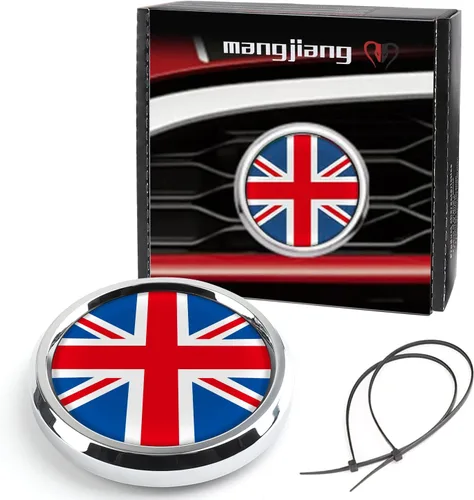 Vista 11 de Cubierta cromada para parrilla de parachoques delantero 3D para Mini Cooper One S JCW R50 R52 R53 R55 R56 R60 R61 F54 F55 F56 F57 F60 Hatchback