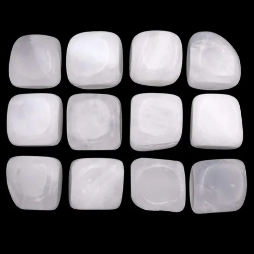 Vista 7 de NatureWonders - Obsidiana negra con 12 piedras curativas de color natural, acabado con cera de abejas, protección psíquica a tierra, liberación