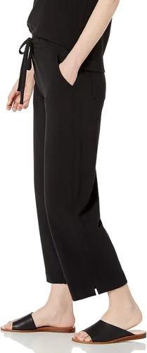 Vista 4 de Daily Ritual Pantalón de rizo de algodón y modal de gran tamaño para mujer