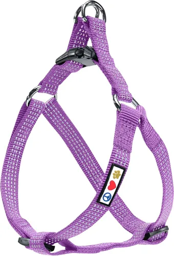 Vista 32 de Pawtitas Arnés Sólido Step-in para Perro – Chaleco Ajustable Sin Tirones para Cachorros hasta Seniors, Seguro y Cómodo XS Negro