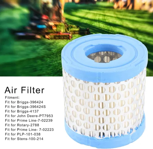 Vista 3 de Filtro de aire de repuesto para motor de cortacésped Briggs 396424 396424S 4137 PLP-101-038