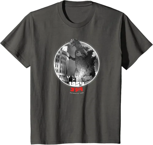 Vista 35 de Godzilla 1954 Icons of Toho - Camiseta pequeña Negro