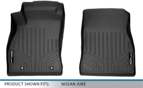 Vista 4 de MAXLINER - Juego de alfombrillas de primera fila para Nissan Juke 2011-2017