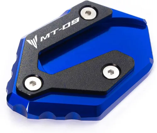 Vista 10 de Soporte de extensión lateral para motocicleta, placa de soporte ampliada para Yamaha Mt 09 MT-09 MT09 SP 2021 (color : titanio)