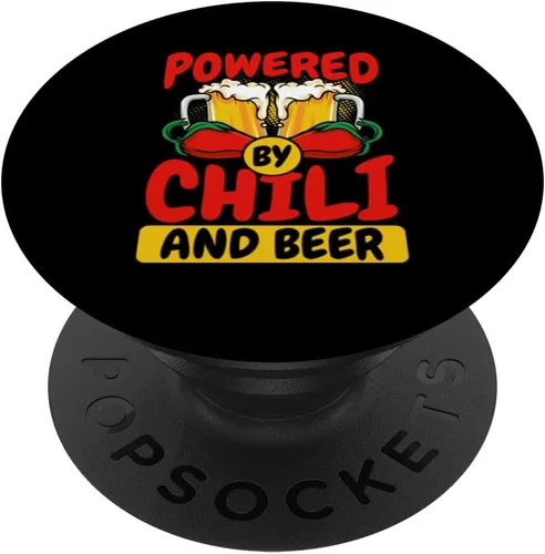 Vista 6 de Chili Pepper Spicy Ramen Hot Sauce Asian Korea Mexican Food PopSockets MagSafe PopGrip for iPhone