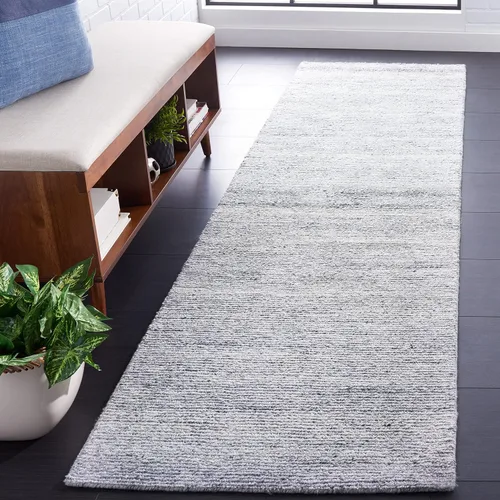 Vista 18 de SAFAVIEH Natural Fiber Collection NF379Z - Alfombra de pasillo de 2 pies 3 pulgadas x 8 pies, color negro y natural, tejido plano, diseño geométrico