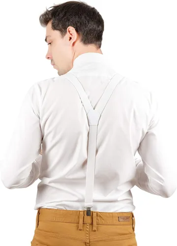 Vista 20 de Tirantes para hombre Tirantes elásticos con espalda en Y