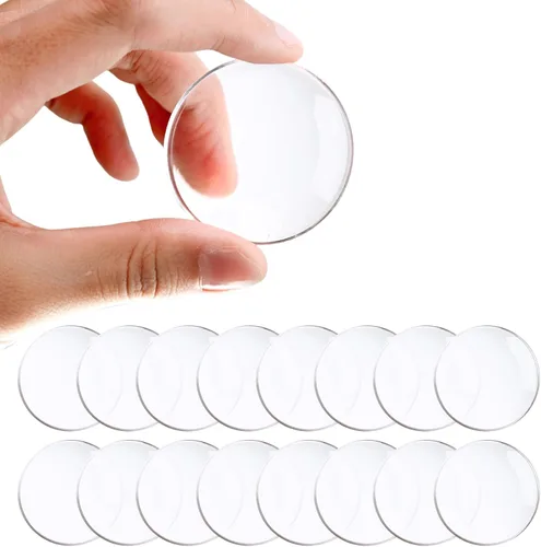 Vista 11 de Topes de puerta para pared, protectores de pared de silicona de 2 pulgadas, paquete de 6, transparentes