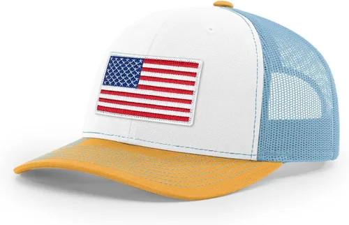 Vista 12 de Joe's USA Richardson 112 - Gorras de camionero con parche gráfico personalizado - Gorras estructuradas de cinco y seis paneles Richardson Premium
