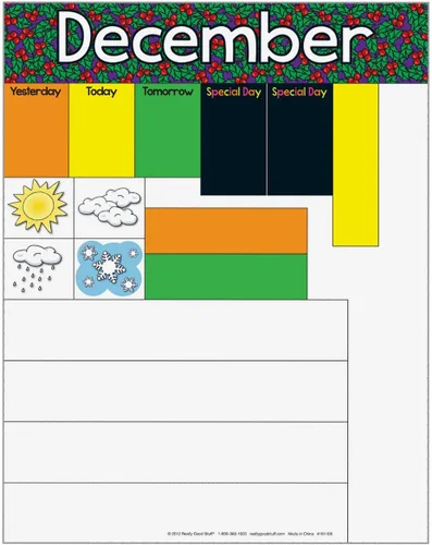Vista 4 de All About Today cuadro de bolsillo con calendario