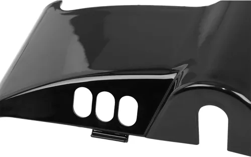 Vista 5 de Cubierta negra para salpicadero del panel del interruptor de la tapa del carenado interior de la motocicleta para Harley Touring Electra Street
