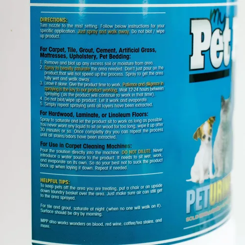 Vista 6 de My Pet Peed - Removedor de manchas y olores de mascotas (botella de spray de 32 onzas)