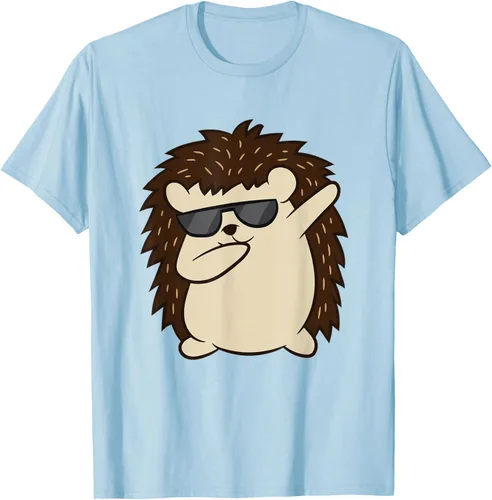 Vista 83 de Dabbing Hedgehog Funny Hedgehog Camiseta S