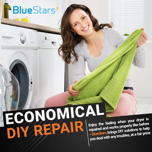 Vista 7 de BlueStars Kit de tornillos para bloque de terminales de secadora ultra duradero 279393, compatible con secadores Whirlpool Kenmore, sustituye a