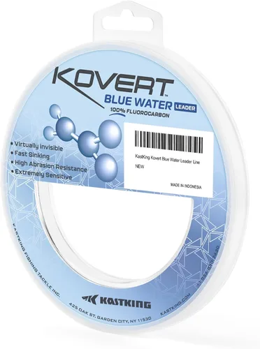 Vista 9 de KastKing Kovert Blue Water 100% Fluorocarbon Leader Line, Saltwater Fishing
