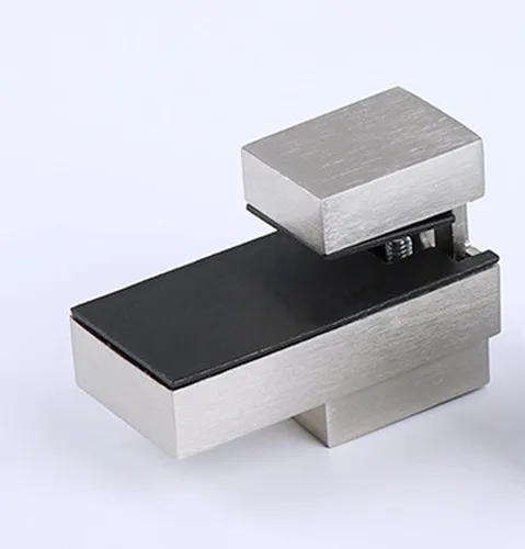 Vista 7 de XVL Estante de vidrio de baño de 15 pulgadas cepillado GS3002L