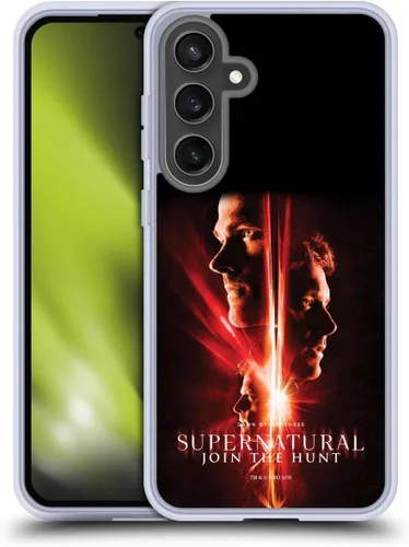 Vista 8 de Head Case Designs Supernatural Sam, Dean & Castiel Key Art - Funda de gel con licencia oficial [protección de grado militar] compatible con Google