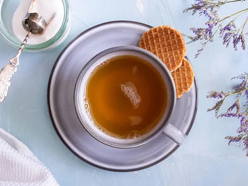 Vista 5 de DAELMANS Stroopwafels, gofres holandeses tostados suaves, caramelo, aperitivo de oficina, regreso a clases, tamaño mini, lácteos kosher, auténtico