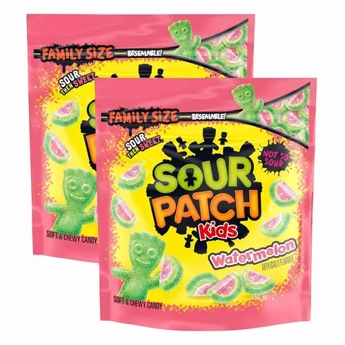 Vista 15 de SOUR PATCH KIDS Caramelos de goma suaves y masticables de sandía Caramelos a granel