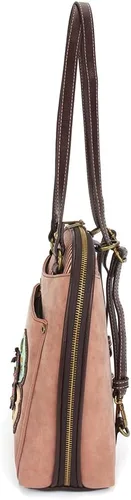 Vista 8 de CHALA Mochila convertible - Bolso de hombro convertible para mujer con correa ajustable