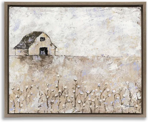 Vista 11 de Birds Floral Meadow Blossoms, 16 x 20 Inch Canvas in Floater Frame Stupell Industries · By Nan · Ready to hang once unboxed · Made in USA