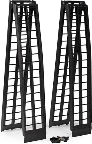 Vista 13 de Titan Ramps Par de rampas de carga para cuatriciclo hechas de aluminio, 8 pies (94 - S).