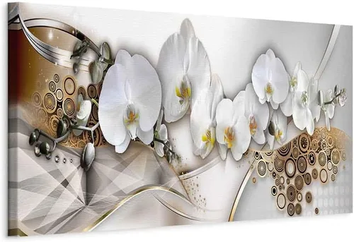 Vista 39 de artgeist Lienzo decorativo para pared, abstracto, 35 x 12 pulgadas, 1 unidad, decoración del hogar, cuadro estirado, pintura fotográfica, imagen