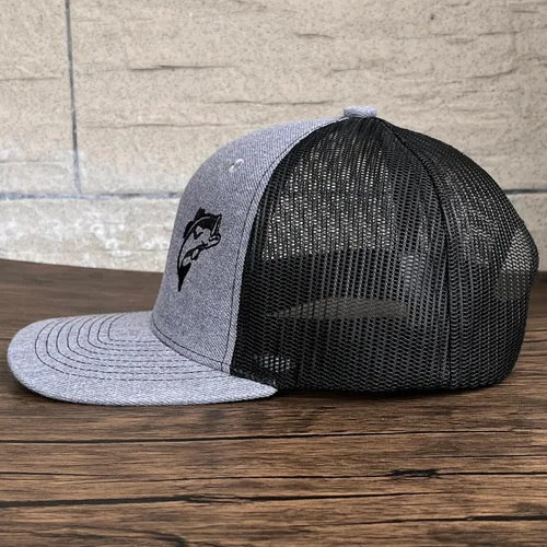 Vista 27 de Sombreros de pez lubino para hombres y mujeres, regalos de pesca con mosca, gorra de béisbol para papá
