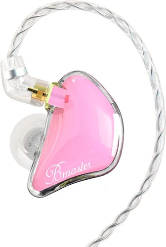 Vista 16 de BASN Bmaster Triple Drivers in Ear Monitor Auriculares (negro) iem de aislamiento de sonido con dos cables mmcx desmontables, kit de transporte