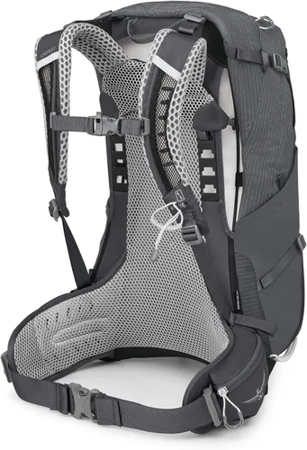 Vista 6 de Osprey Sirrus 24L - Mochila de senderismo para mujer, color gris Tunnel Vision Gris