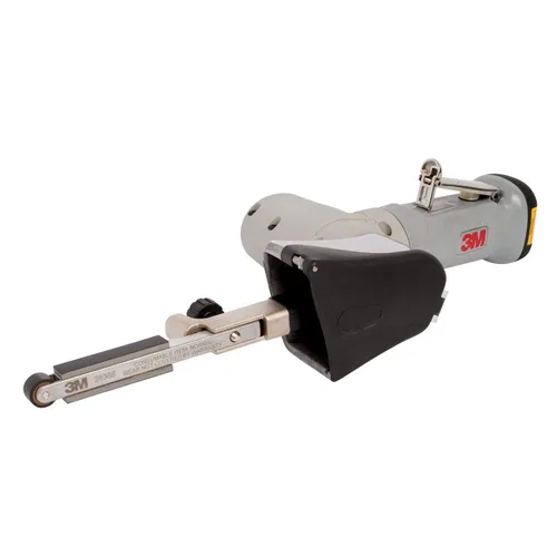 Vista 10 de 3M Lijadora de banda de archivos - Lijadora neumática de banda - Motor de 0.6 caballos de fuerza - 2200 RPM - Lijadora neumática - Para acabado