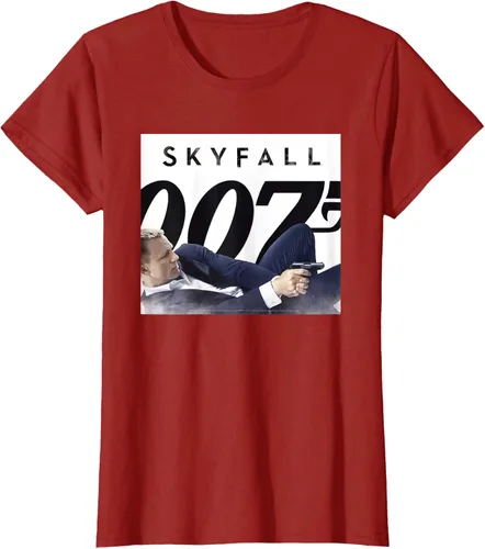 Vista 57 de Official James Bond 007 Camiseta Skyfall, Negro