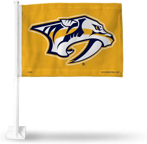 Vista 36 de Rico Industries Bandera de coche alternativa de doble cara de la NHL