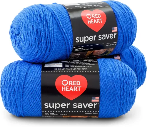 Vista 21 de RED HEART Paquete de 3 hilos Super Saver, ARAN paquete de 3
