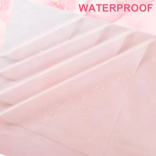 Vista 5 de VinTS 48 hojas de papel de forro de algodón de 23.6 x 23.6 pulgadas, estilo coreano de papel de forro de ramo floral impermeable, papel de regalo