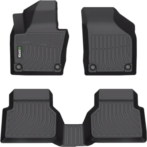 Vista 71 de HAFIDI® Juego de alfombrillas y forro de carga para Kia EV9 2024 2025 2026 (no apto para sillas de relajación), protección para todo tipo de clima
