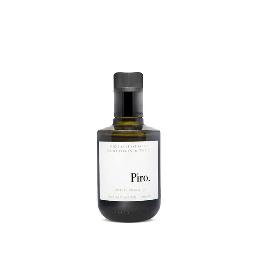 Vista 8 de Piro Aceite de oliva virgen extra prémium prensado en frío, cosecha temprana, recogido a mano, aceite de oliva italiano rico en polifenoles