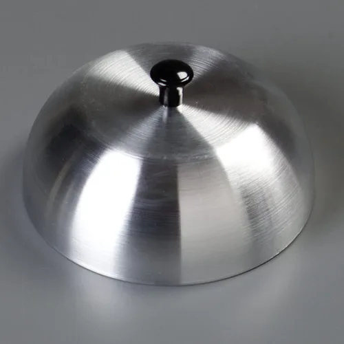 Vista 12 de Carlisle FoodService Products 60103 Cubierta de aluminio para hamburguesas/cúpula de fusión de queso, 6