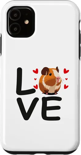 Vista 8 de I Love Guinea Pigs, Cute Guinea Pig Case for iPhone 17
