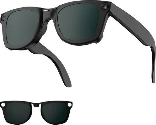 Vista 10 de HIBLOKS Clips polarizados para Ray-Ban Meta Wayfarer (RW4008 y RW4012 Grande 53-22), clips de decoloración compatibles con Ray-Ban Meta Wayfarer Gen