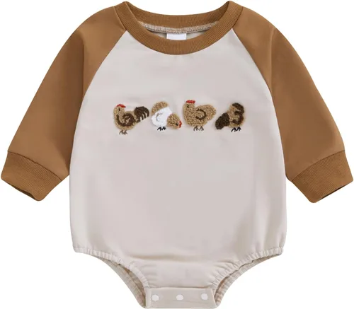 Vista 8 de Adobabirl Traje de Halloween para bebé, sudadera de fantasma, calabaza, mameluco, suéter de gran tamaño, lindo para otoño e invierno