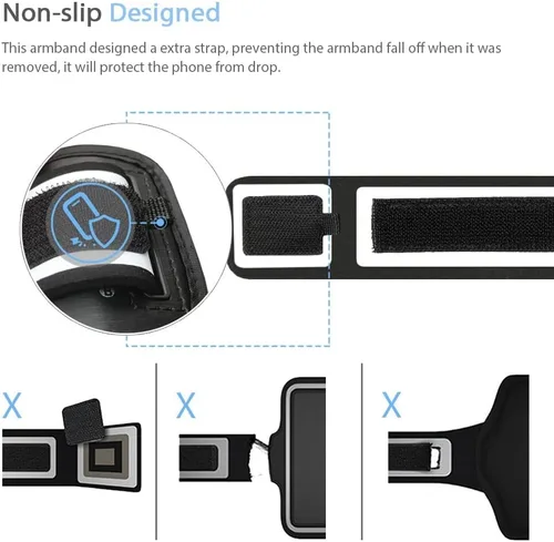 Vista 4 de Pixel 10 9 Pro - Brazalete JEMACHE resistente al agua, para gimnasio, correr, entrenamientos, teléfono para Google Pixel 10Pro 9Pro 10 9 8 7 9a 8a
