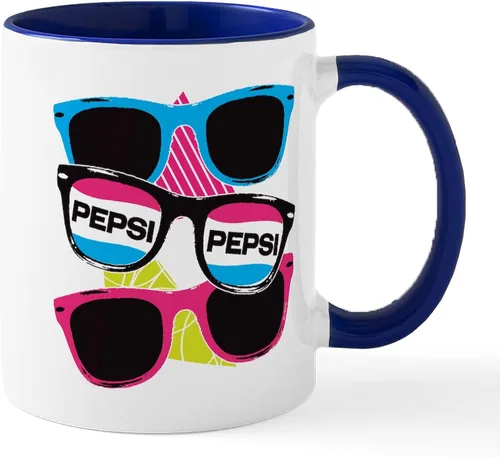 Vista 38 de CafePress Catch That Pepsi Spirit - Taza de café de cerámica (11.0 fl oz)