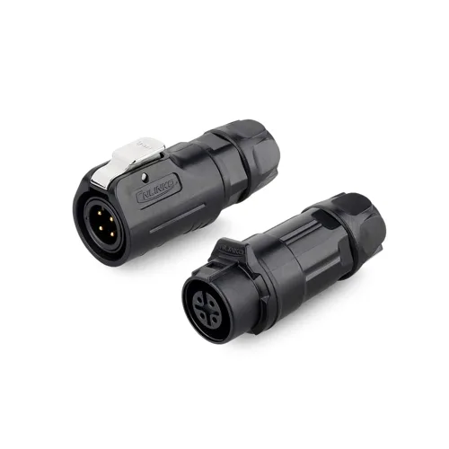 Vista 12 de CNLINKO LP-12 Conector de 2 pines IP68 Enchufe eléctrico circular impermeable para equipos al aire libre Maquinaria industrial solar DC 12V M12 2-8
