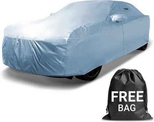 Vista 10 de iCarCover Compatible con Chevy Impala 1994-1996 Cubierta de Coche para Automóviles Acolchada de Ajuste Perfecto Cubierta Exterior Completa