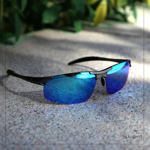 Vista 6 de Duco - Gafas de sol deportivas polarizadas para hombre con protección UV 8177s
