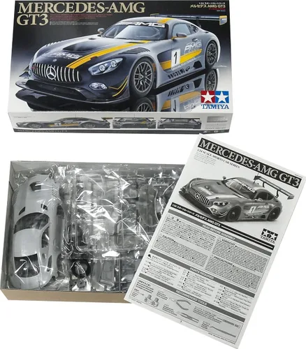 Vista 2 de Tamiya 24345 Mercedes-AMG GT3 Kit escala 1/24