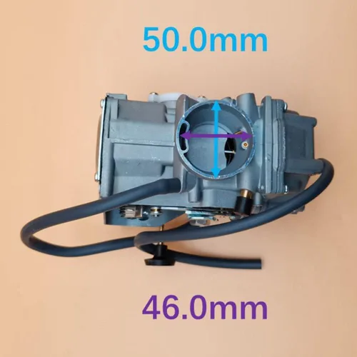 Vista 7 de Conjunto de carburador compatible con Yamaha Big Bear Kodiak Wolverine Warrior Moto-4 350 YFM350 YFM35F 400 YFM400 2WD 4WD 1987 1988 1989 1990 -1999