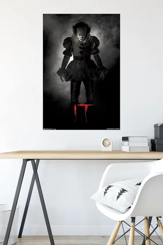 Vista 4 de Trends International IT - Póster de pared de payaso, 22.375 x 34 pulgadas, versión premium sin marco